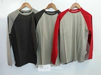 3 x t-shirt lange mouwen mix kleuren parks s