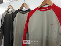 3 x t-shirt lange mouwen mix kleuren parks xl - afbeelding 3 van  3