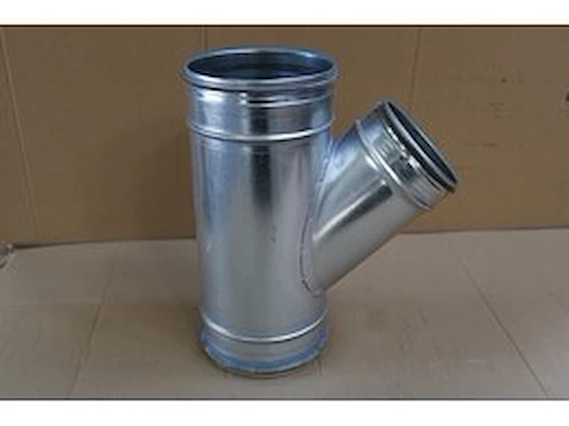3 x t-stuk 45° ø160x125 met dichting - afbeelding 1 van  3