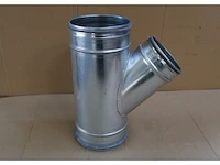 3 x t-stuk 45° ø160x125 met dichting