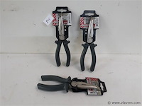 3 x telefoontang gebogen 200 mm - afbeelding 1 van  2