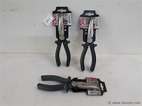 3 x telefoontang gebogen 200 mm - afbeelding 1 van  2