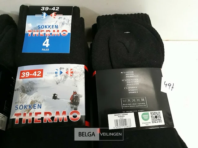 3 x thermosokken 4 paar 39-42 - afbeelding 3 van  3