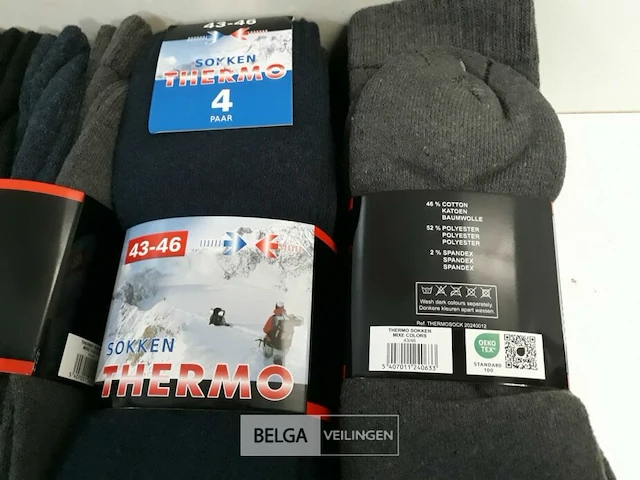 3 x thermosokken 4 paar 43-46 - afbeelding 3 van  3