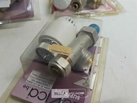 3 x thermostaat radiatorkraan haaks 16 mm alpex - afbeelding 3 van  3