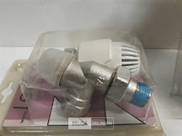 3 x thermostaat radiatorkraan recht 16 mm ½ - afbeelding 3 van  3