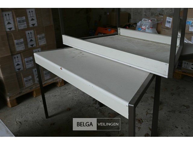 3 x trapeziumvormige tafel - afbeelding 2 van  4