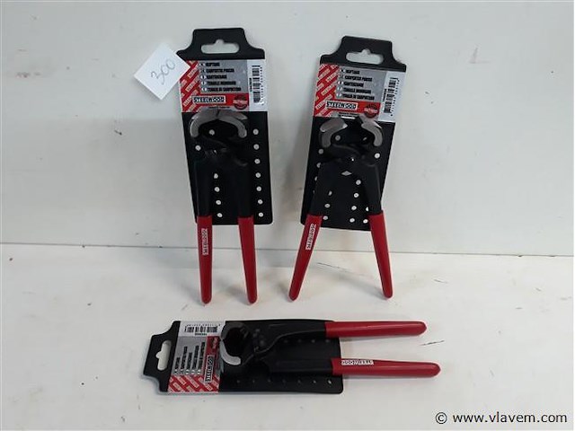 3 x trektang 180 mm - afbeelding 1 van  2