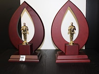 3 x trofee - afbeelding 1 van  4