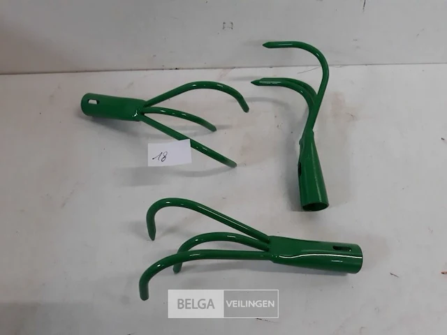 3 x tuinkrabber groen 3t - afbeelding 1 van  3