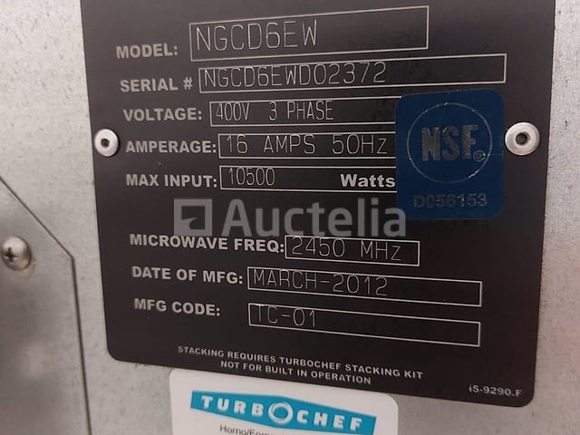 3 x turbochef kitchencros micro speedoven - afbeelding 4 van  11