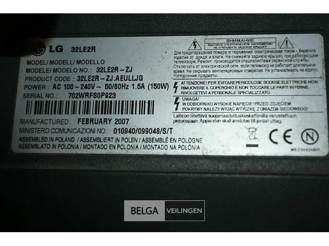 3 x tv-toestel - afbeelding 5 van  9