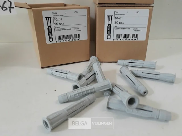 3 x universeelplug nylon 10 mm 50 stuks - afbeelding 3 van  3
