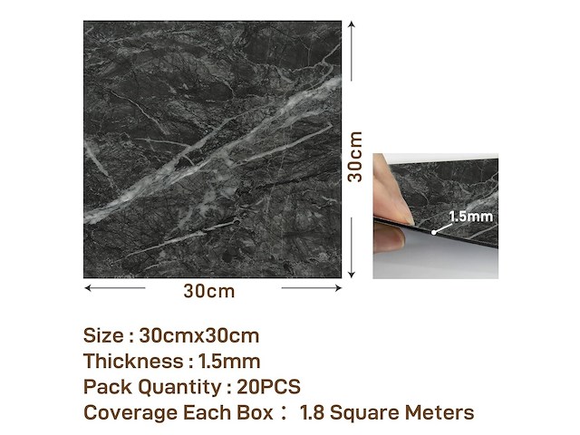 3 x varypaper tegelstickers (20 stuks/pak) - afbeelding 4 van  4