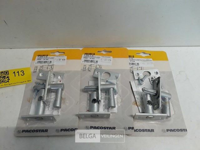 3 x veiligheidsgrendel + greep stift 30 mm - afbeelding 1 van  3