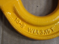 3 x veiligheidshaak met oog 10mm - afbeelding 3 van  3