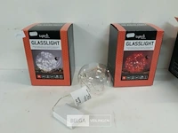 3 x verlichte bol led 40 lampjes - afbeelding 2 van  3