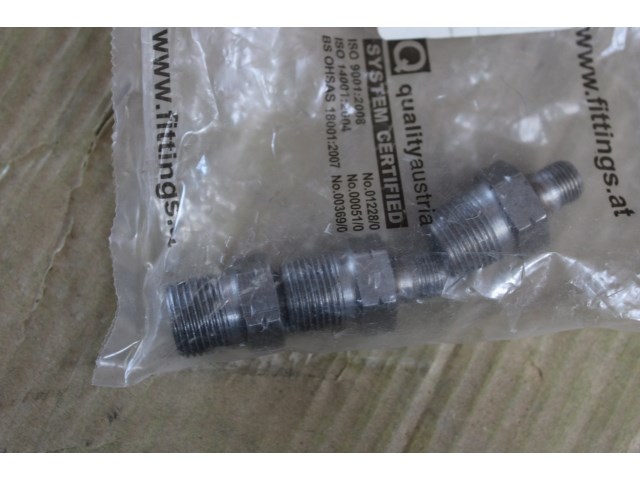 3 x verloopnippel 3/8-1/8 (manual adaptor 3/8 1/8) - afbeelding 2 van  2