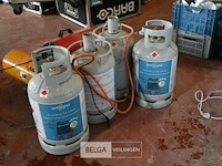 3 x verwarmingstoestel + gasflessen - afbeelding 5 van  5