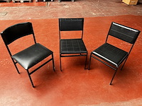3 x vintagestoel - afbeelding 1 van  4