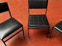 3 x vintagestoel - afbeelding 3 van  4