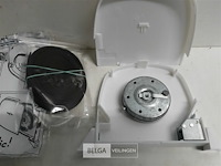 3 x voorzetrolluik lintoproller wit + 2 x lint bruin 5m - afbeelding 3 van  3