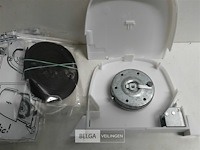 3 x voorzetrolluik lintoproller wit + 2 x lint bruin 5m - afbeelding 3 van  3