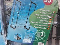 3 x wijnflessenrek voor 35 flessen zwart - afbeelding 3 van  3