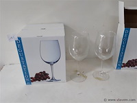 3 x wijnglas 59 cl 2 stuks - afbeelding 1 van  2