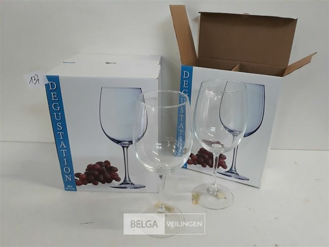 3 x wijnglas 59 cl 2 stuks - afbeelding 2 van  3