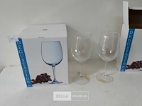 3 x wijnglas 59 cl 2 stuks - afbeelding 2 van  3
