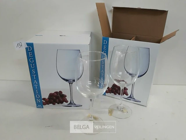 3 x wijnglas 59 cl 2 stuks - afbeelding 2 van  3