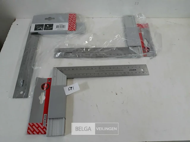 3 x winkelhaak 250 mm - afbeelding 2 van  3