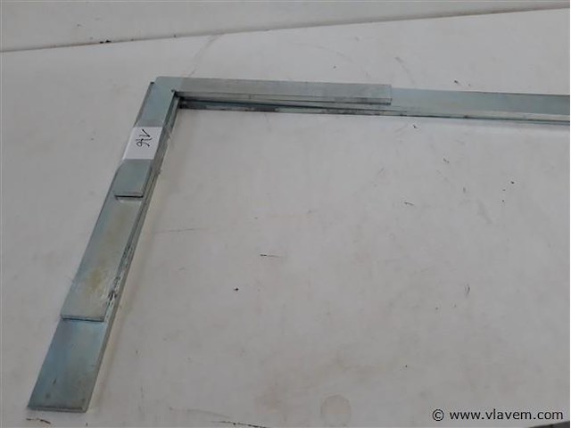 3 x winkelhaak staal 200-400-500 mm - afbeelding 2 van  2