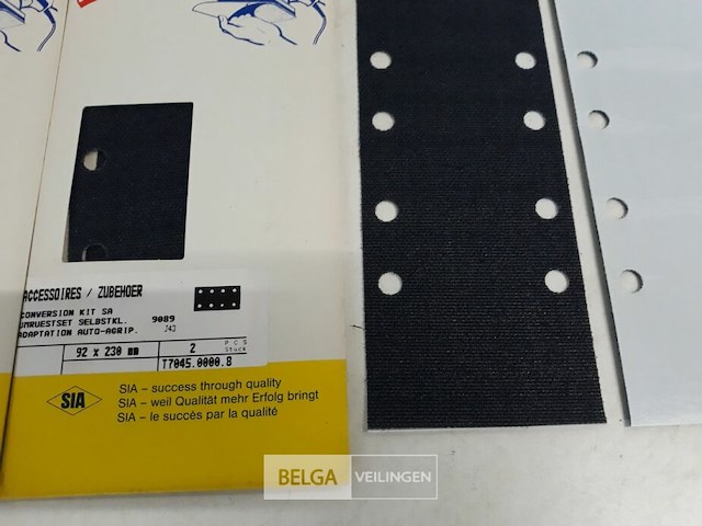 3 x zelfklevende klithechting zool 92x230mm 2 stuks - afbeelding 3 van  3