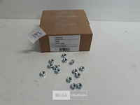 3 x zeskantmoer verzinkt m 6 200 stuks - afbeelding 1 van  3