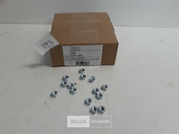 3 x zeskantmoer verzinkt m 6 200 stuks - afbeelding 2 van  3