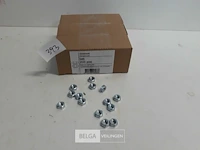 3 x zeskantmoer verzinkt m 6 200 stuks