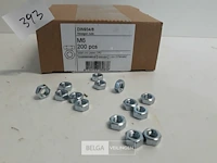 3 x zeskantmoer verzinkt m 6 200 stuks - afbeelding 3 van  3