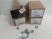 3 x zeskantmoeren verzinkt m 10 100 stuks