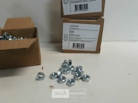 3 x zeskantmoeren verzinkt m 4 200 stuks - afbeelding 3 van  3