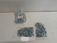 3 x zeskantmoeren verzinkt m 5 200 stuks