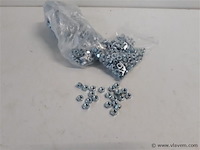 3 x zeskantmoeren verzinkt m 8 200 stuks - afbeelding 1 van  2