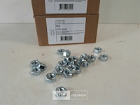 3 x zeskantmoeren verzinkt m 8 200 stuks - afbeelding 3 van  3