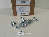 3 x zeskantmoeren verzinkt m 8 200 stuks - afbeelding 3 van  3