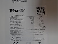 3 x zonnepaneel trina 400 batch 2 (1.200 wp) - afbeelding 4 van  4