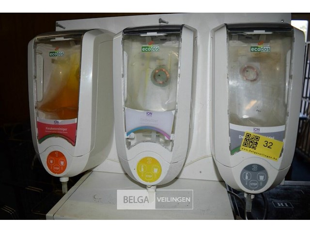 3 zeepdispenders - afbeelding 1 van  3