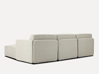 3-zit in hoogwaardige beige stof - afbeelding 2 van  5