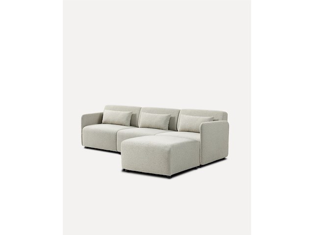 3-zit in hoogwaardige beige stof - afbeelding 1 van  5