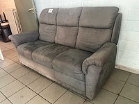 3-zit stoffen zetel - afbeelding 1 van  1